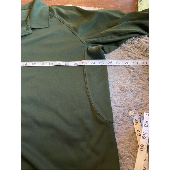 5.11 tactical mens green long sleeve polo size xl - Picture 4 of 5